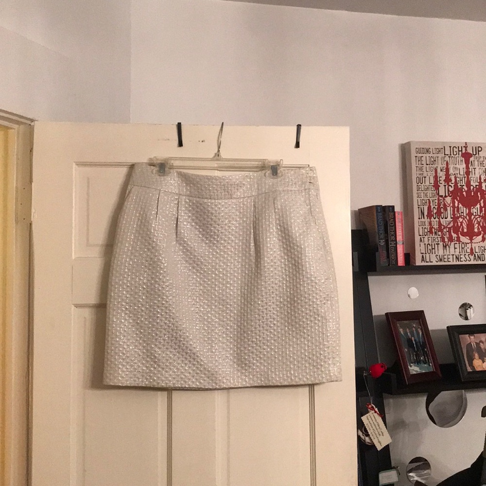White skirt